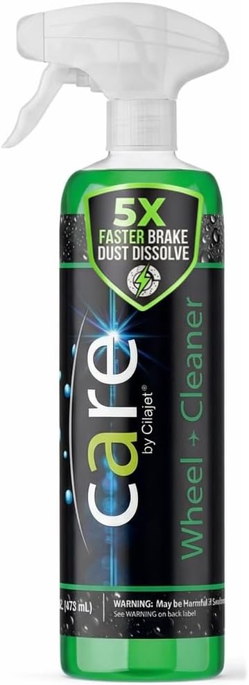 Care Wheel Cleaner, Car Cleaning Supplies, Auto Detailing Supplies, Removes Brake Dust, Grime, Safe for Various Wheel Finishes, 16 oz.
