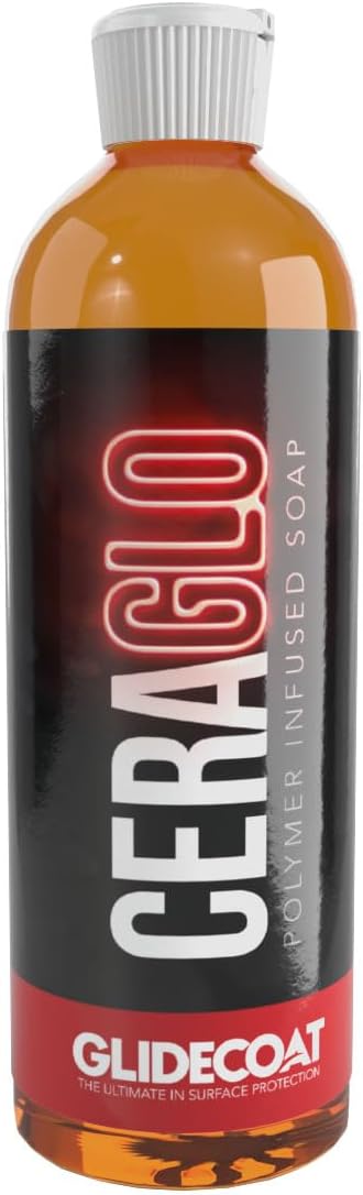 Ceraglo Polymer-Infused Soap - Ceramic Foaming Car Soap and pH Neutral Boat Cleaner - Aftercare Wash for Ceramic Coating - Increased Durability with Added Polymer Protective Layer (16oz)