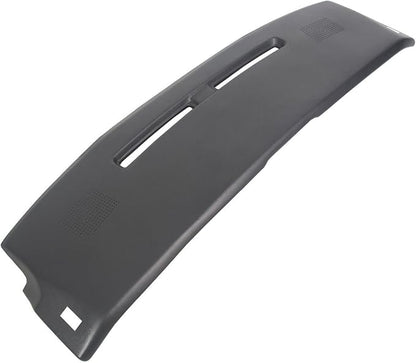 Dash Pad Overlay Cover Textured Black ABS Plastic Center for Chevy for Camaro 1984-1992 1 X Adhesive-Packing List BIK10154