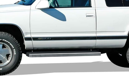 APS Running Boards 6 inches Compatible with Chevy GMC CK 1988-1998 Regular Cab & Chevy Tahoe 95-99 2Dr & GMC Yukon 92-99 2Dr (Exclude ZR2) 304 Stainless Steel (Nerf Bars Side Steps Side Bars)