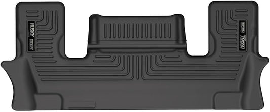 Husky Liners Weatherbeater Floor Mats | Fits 2020-2026 Ford Explorer w/2nd Row Bucket w/Floor Console or 2nd Row Bench | 3rd Row, 1-pc Black - 19321