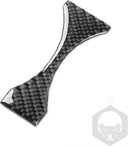 NVCNX Real Premium Carbon Fiber for Toyota 2nd Gen Tacoma Accessories 2005-2009 2006 2007 2008 Car Center Console Organizer Panel Frame Cover Interior Trim Thick Overlay Sticker Decal 2PCs