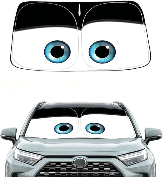 Gven Windshield Sun Shade for Toyota RAV4 2019-2022 2023 2024 2025 2026 Accessories Car Shades Front Windshield Sunshades UV Heat Protector (Toyota RAV4)