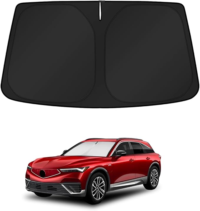 KUST Windshield Sun Shade for Acura ZDX 2024 2025 2026 Window Accessories Shade Sun Visor Cover Foldable Block UV Rays
