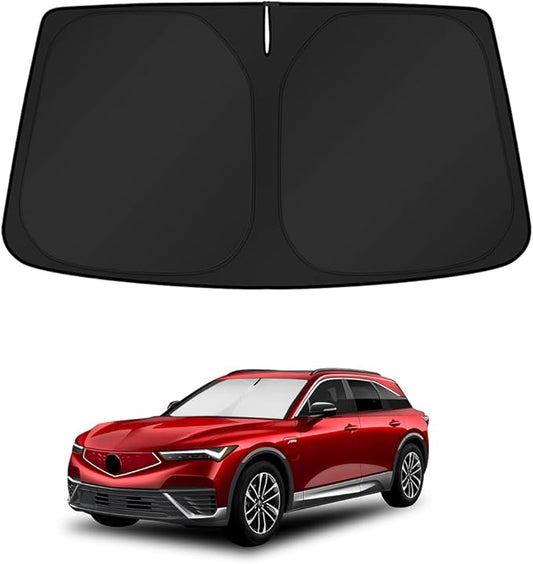KUST Windshield Sun Shade for Acura ZDX 2024 2025 2026 Window Accessories Shade Sun Visor Cover Foldable Block UV Rays