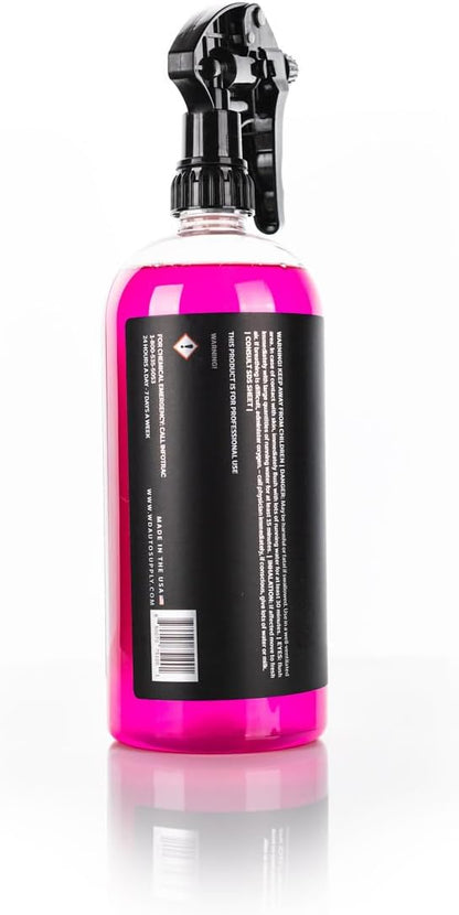 Purple Rain Wheel Cleaner - Breaks Down Iron, Brake Dust, Road Grime, & More | Low-Odor Formula - 32 oz