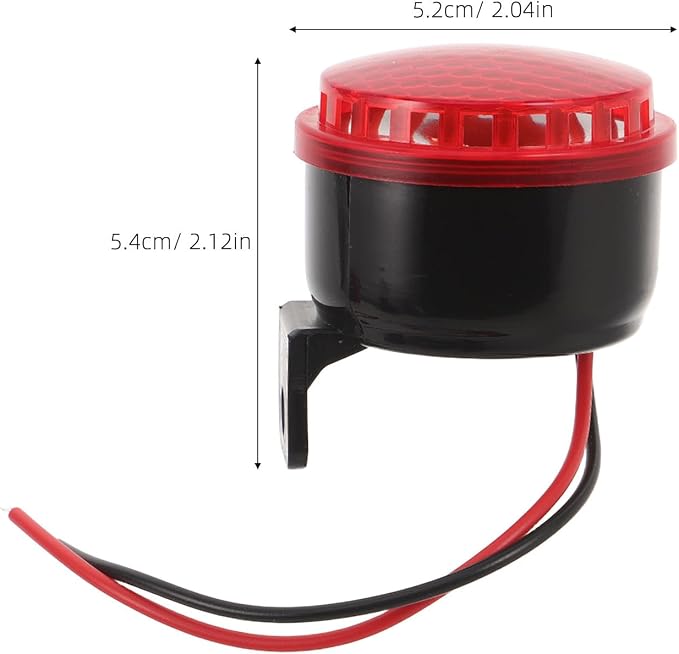 4pcs Vehicle Pa Speaker System with Smart Activation High Decibel Emergency Alarm Siren Horn for Trucks and Cars Heavy-duty Outdoor Security Sound Alert Accessories