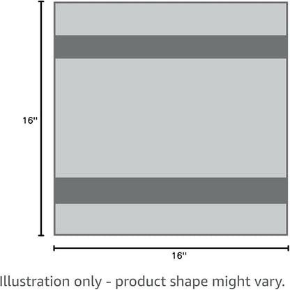 The Rag Company - The Edgeless Pearl - Professional Microfiber Detailing Towel for Ceramic Coating, Leveling & Sealant Removal, Scratch-Free & Tagless, 320gsm, 16x16 inches, Ice Grey - 12-Pack