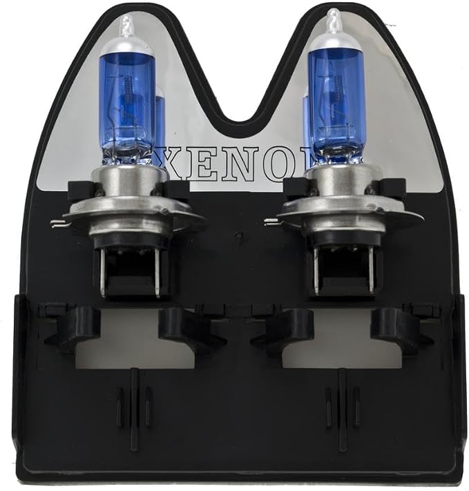 Hella H71070307 Optilux XB Series H7 Xenon White Halogen Bulbs, 12V, 100W, 2 Pack