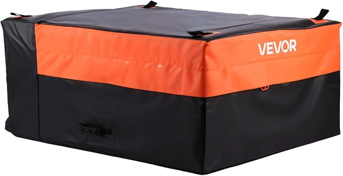 VEVOR Truck Bed Cargo Bag, Waterproof 840D PVC, 51.18 x 40.16 x 21.85 in (26 Cubic Feet), Heavy Duty Cargo Bag for Truck Bed with 4 Bungee Cords with Hooks, Fits a Variety of SUV and Pickup Trucks
