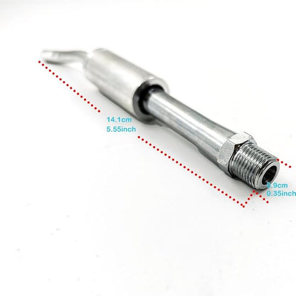 Aluminum Rotate Tube Replacement Part for Z-014 Blowing Gun Black z-020 Car Interior Spraying Cleaning Gun Air Blow Out Tool;Maintenance Rebuild Kit (Aluminium Rotate Tube Pipe)