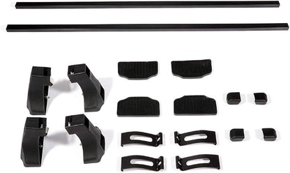 cciyu Roof Rack Cross Bars Universal 54" Window Frame Fits Naked Roof Models ONLY Black Car Cross Bar for Rooftop Cargo Carrier Bag Basket Luggage Kayak Canoe Bike Snowboard Skiboard