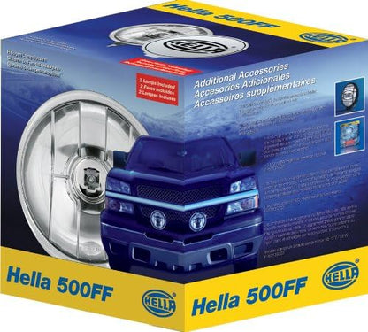 HELLA 005750941 500FF Series Driving Lamp Kit, Multi, 6"