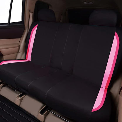 Flying Banner Car Seat Covers Front Seats Rear Bench Polyester car seat Protectors Easy installations Rear Bench Split Classic Man Lady Truck