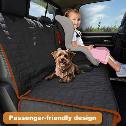 Reliadura Back Seat Cover for Dogs, Washable Bench Seat Covers for Trucks,Nonslip Truck Seat Cover Protector for F150/Ram1500/GMC Sierra/Toyota/Chevrolet Silverado,Car Seat Covers for Dogs