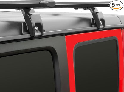 Wonderdriver Heavy Duty 330lb Roof Rack Cross Bars Compatible with Jeep Wrangler JK JL Gladiator JT 2007-2026, 2 & 4 Door Aluminum Crossbars Rooftop Cargo Bag Kayak Bike Carrier