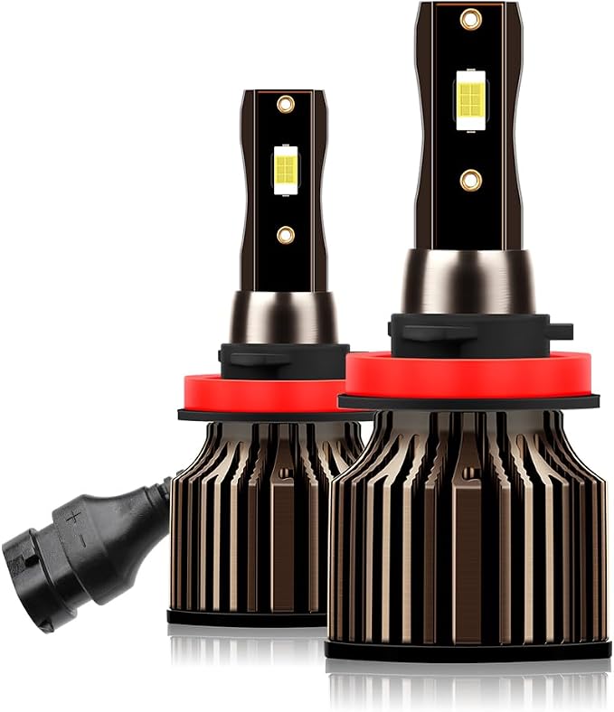 Fit For Lexus RX350 2007 2008 2009 2010 2011 2012 2013 2014 2015 Light Bulbs, Low Beam Light Bulbs, 30000LM Super Bright, 6000K White Plug and Play, With Cooling Fan, 2 Pcs
