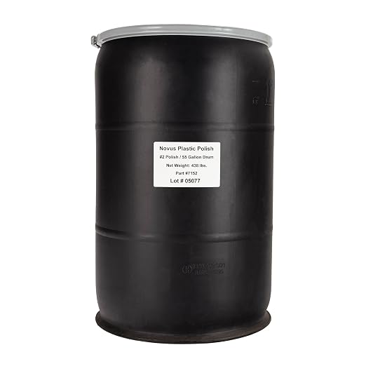 NOVUS Fine Scratch Remover #2 | 53 Gallon Drum of Plastic Scratch Remover