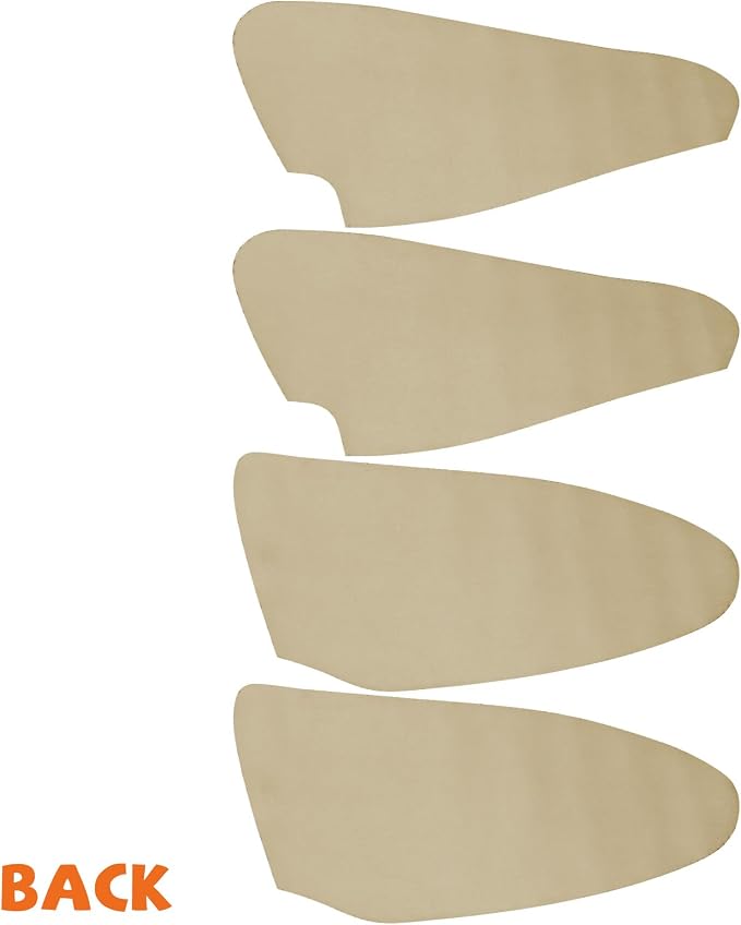 RUIANTE 4pcs Door Panel Cover Trim Replacement Compatible for Accent 2010-2016 Car Interior Accessories (Beige)