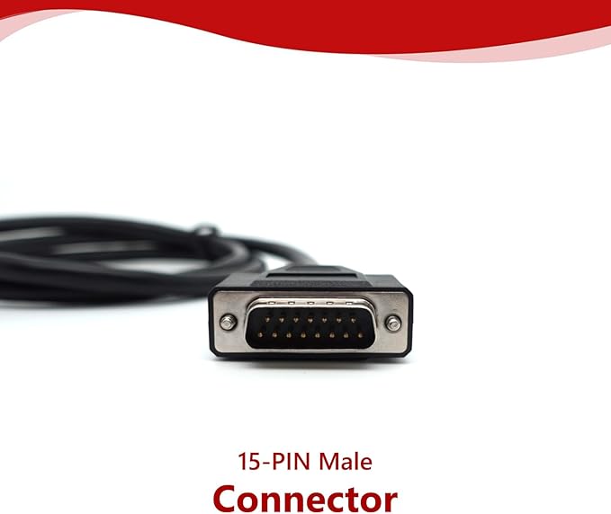 Main Cable Fit for FOXWELL NT401 NT402 NT414 NT415 NT4021 NT500 NT520 NT614 NT624 NT630 NT640 NT641 NT642 NT643 NT644 NT650 Pro and Elite Diagnostic Scanner Replacement Test Cable Adapter Connector
