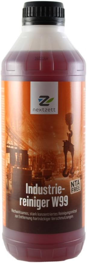 nextzett 90140515 W99 Industry Cleaner Degreaser Concentrate - 33.8 fl oz, orange