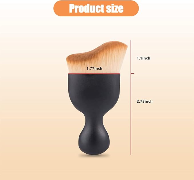 2 PCS Car Interior Dust Brush, Auto Scratch Free Detailing Brush, Soft Car Interior Cleaning Brush Auto Accessories for Automotive Dashboard, Air Conditioner Vents, Computer (Double Brown)