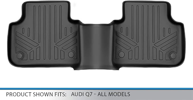 MAXLINER Floor Mats 2nd Row Liner for 2017-2025 Audi Q7 / SQ7