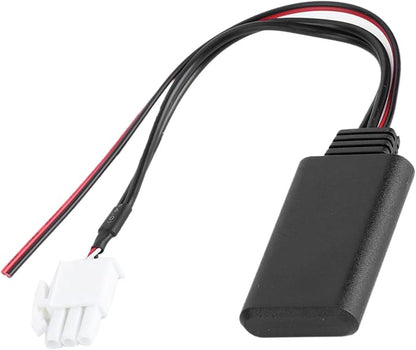 Acouto Bluetooth Adapter, 3 Pin AUX Bluetooth for Audio Cable Adapter, Stereo Music, Fit for GL1800, 5 to 12v