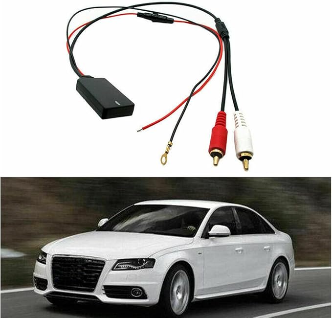 Car Audio Universal Wireless Bluetooth Module Music Adapter RCA Aux Audio Cable