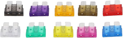 Sonew 10 Medium Car Assortment Set Kit, Quick Response, High Safety, Transparent Marking, Compact Size, For Car Power Supply Failure, Widely Used in Vehicles, Digital Camera, etc.