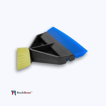 RockRose Comfort Glide Window Wiper Squeegee Effortless Cleaning & Film Installation with Soft TPE Handle for Secure Grip on All Glass Surfaces 2pcs