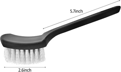 Carpet Brushes for Cleaning, Scrub Brush for Floor Mats, Cleaning Brush for Car Interior and Home, Simple and Practical (White)