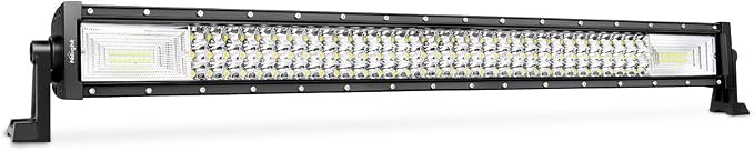 Nilight LED Light Bar 32Inch 378W Flood Spot Combo Triple Row Driving Lamp Roof Bumper Off Road LED Work Lights Pods for Van Camper Wagon Car Pickup Golf Cart ATV UTV SUV Truck Boat 4x4