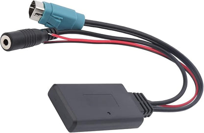 Car Stereo Adapter, Car Radio Cable Microphone Handsfree Adapter Fit for KCE?236B / CDA?9852 / E
