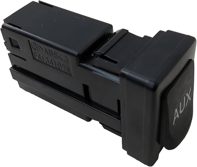 8619002010 Aux Port Auxiliary Input Jack Stereo Adapter Assembly for 2009-10 Rav4 (US Built Models)