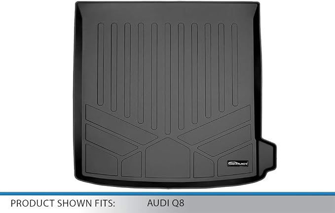 MAXLINER All Weather Custom Fit Cargo Liner Trunk Floor Mat Compatible with 2019-2025 Audi Q8 / SQ8