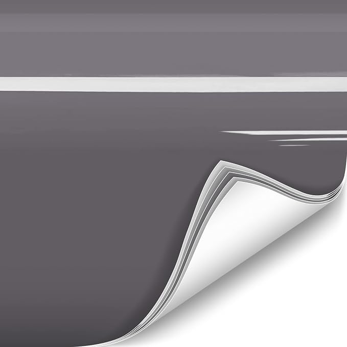 ColorFusion PPF by VViViD, Gloss Provence Grey Dry Apply PPF Vinyl Car Wrap Roll 1ft x 5ft