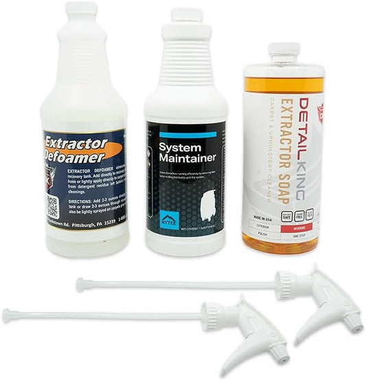 Detail King Extractor Quart Chemical Kit
