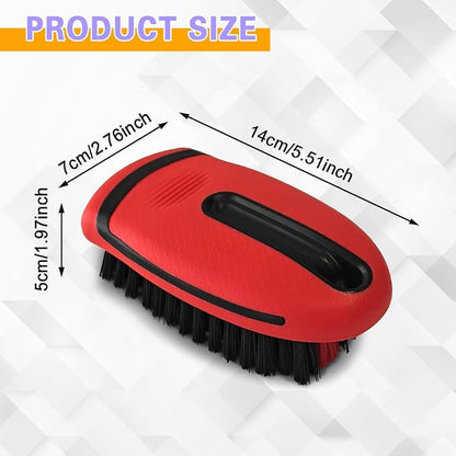 Carpet and Upholstery Cleaning Brush, Household Hard Bristle Brush, Car Plastic Gap Cleaning Brush, Universal Auto Detailing Brush for Car Interior Seat, Clothes and Sofa Cleaning