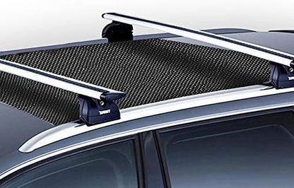 Mockins 43" x 39" Non-Skid Anti Slip Mat for Car Roof Cargo | Soft Roof Rack Pads | Auto Roof Mat & Cargo Liner for SUV Car Truck & Van | Customizable Multifunctional Anti Slip Car Mat