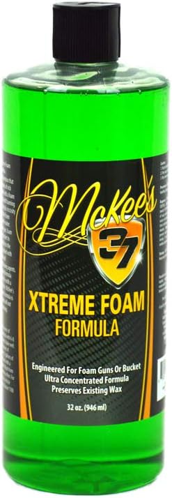 McKee's 37 MK37-805 Xtreme Foam Formula Auto Shampoo (Snow Foam Car Soap), 32 .oz