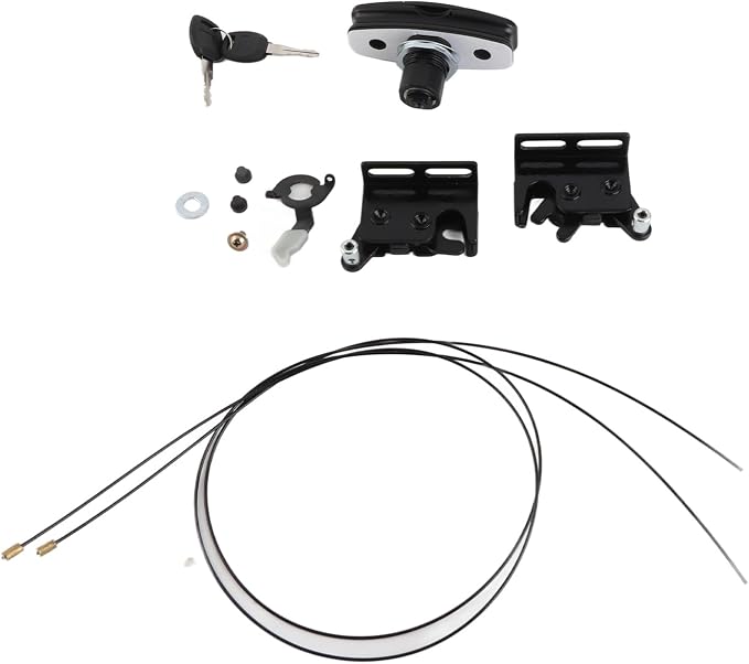 MAVIS LAVEN Truck Cap Twist Handle Kit, Manual Unlocking Security with 2 Keys 113436 100XQ for Leer 100XQ 100XL 100XR TSC700