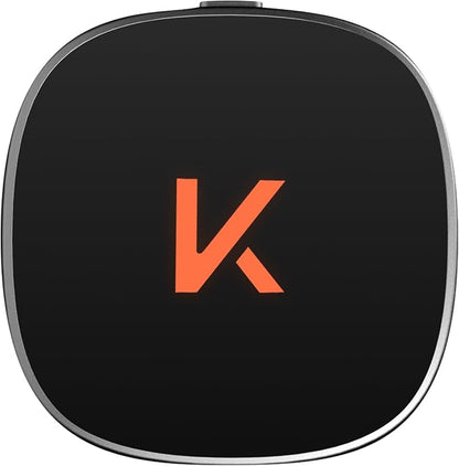 KALOS Carplay Wireless Android Auto Adapter, Support YouTube Tiktok,Convert Factory Wired to Wireless, Easy Setup,Quick Connection,Plug & Play, Compatible with Android 11+ & Cars from 2015