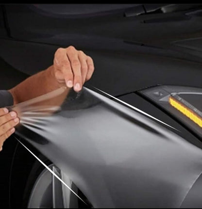 DIYAH Pro-Shield Heavy Duty PPF - 8.5 mil Thickened Clear Paint Protection Film - Maximum Impact & Rock Chip Defense - Self-Healing Wrap with Tools (12" X 60" / 1 FT X 5 FT)