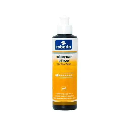 Roberlo ROBERCAR UF920 Ultra Fine Polish - Premium Buffing, Cutting, & Polishing Compound for Automotive Paint Restoration, Polishing Kit - 250ML - High-Gloss Finish