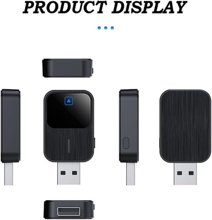 Wireless Android Auto Adapter for Buick Enclave GT GT-MPV GL6 2018-2025,Converts Wired to Wireless Stable Connection Mini Size Accessories(Android 11+ Only),B