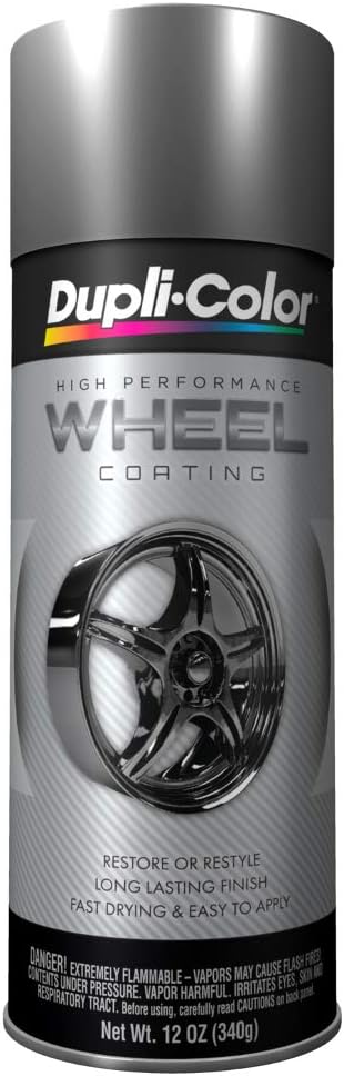Dupli-Color Wheel Paint, Gloss, Graphite, 12 oz
