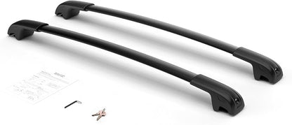 FLYCLE 300Lbs Lockable Roof Rack Crossbars Compatible with 2024 2025 2026 Subaru Crosstrek Wilderness, Heavy Duty Aluminum Anti-Corrosion Cross Bar Fit Luggage Luggage Kayaks Bicycles Snowboard