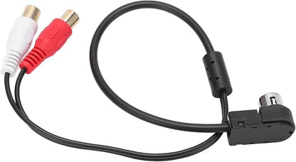 Tbest AUX in Audio Cable Adapter,Car Radio AUX in Audio Cable Adapter Replacement for KCA121B Ainet Player 9887 105 117 9855