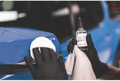 The Rag Company Gtechniq CSL Ceramic Coating & EXO 30 ml No Soak Coating Applicator Kit Bundle